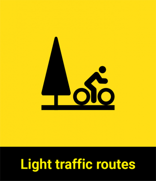 Light traffic routes